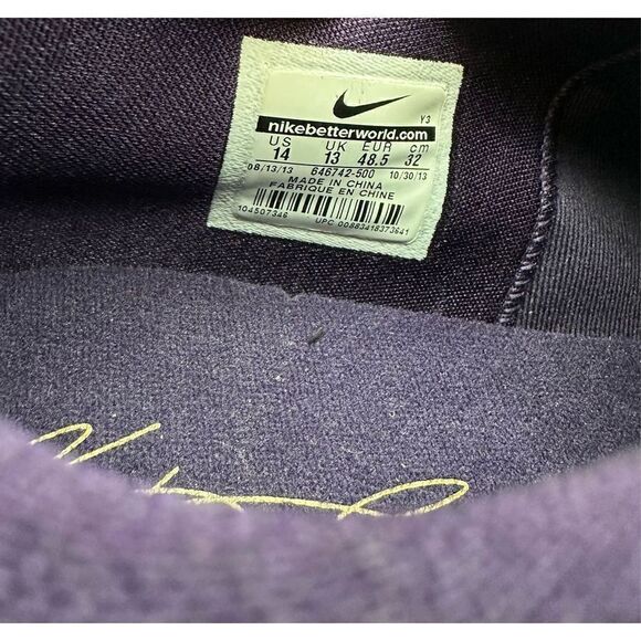 DS Men's Nike KD VI BHM 'Black History‎ Month' Sz 14/EUR 48.5 [646742 500] - Picture 9 of 10